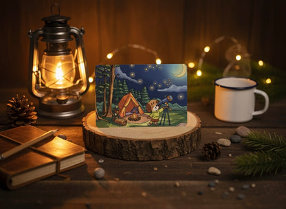 Theo Goes to Camp - 5 Postcard