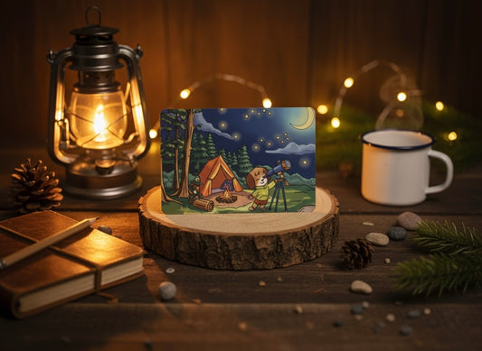 Theo Goes to Camp - 5 Postcard