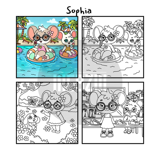 Sophia: Coloring Pages