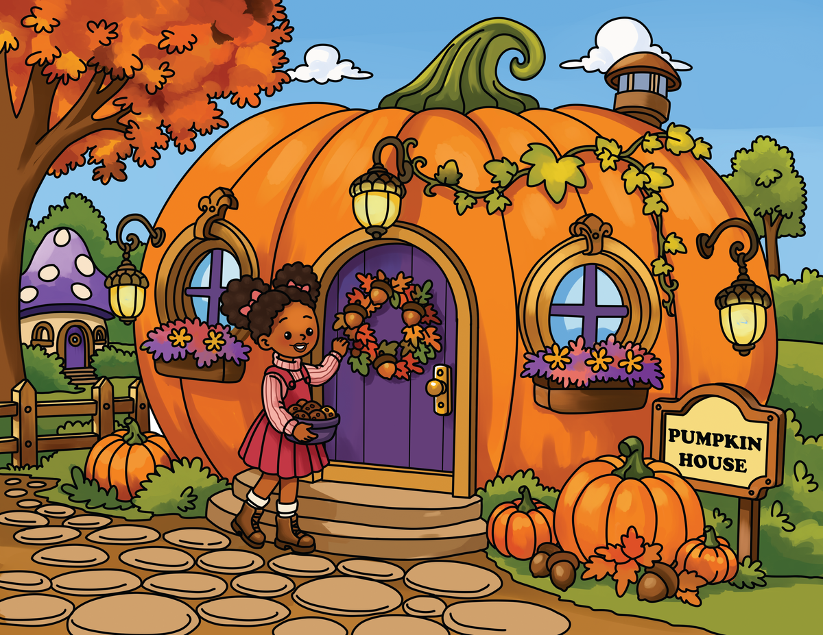 Little Ladies: Fall 26' Coloring Pages