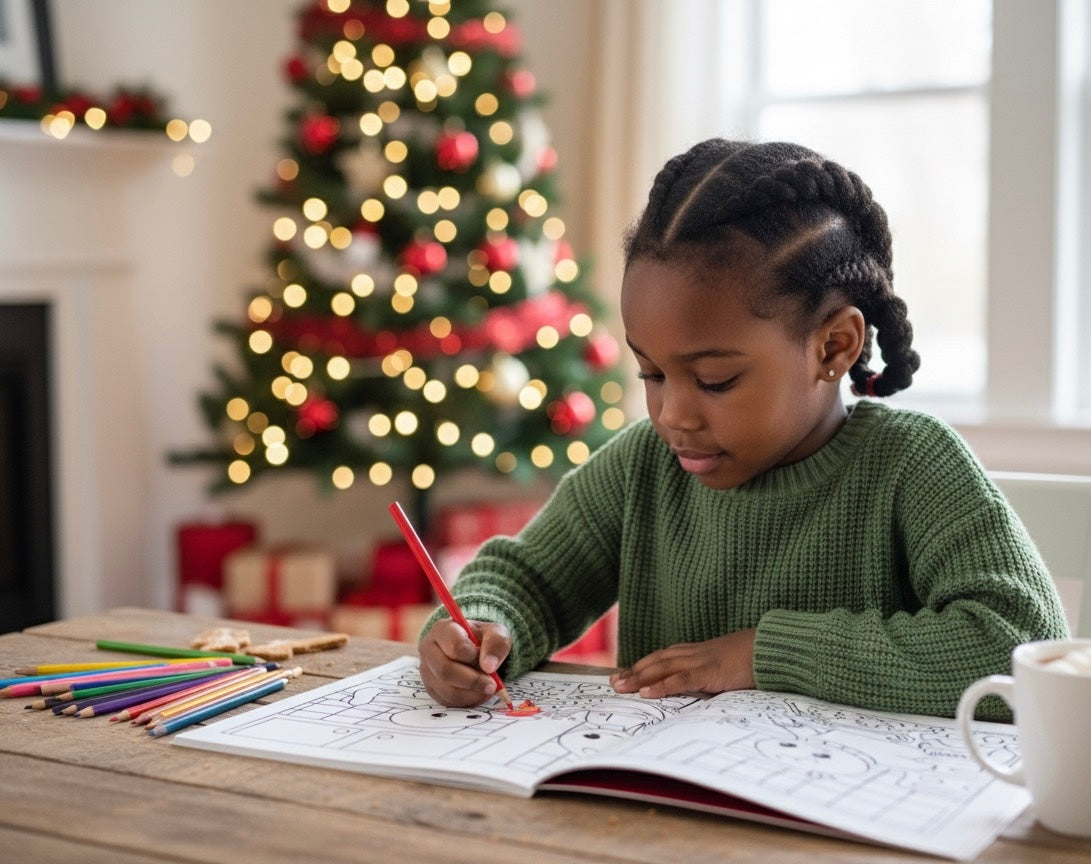 Gingerbread Man Coloring Book Bundle (Card-stock)