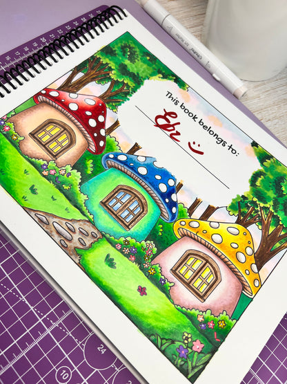 Little Ladies: A Day Well Spent Coloring Book