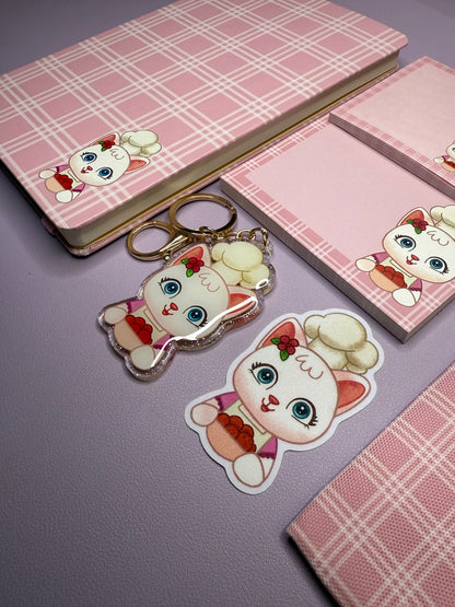 Fancy Cat Stationery Pack