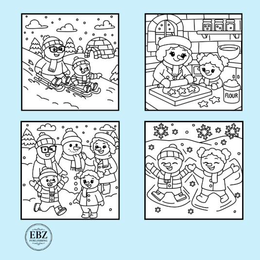 The Frosties Coloring Book Bundle
